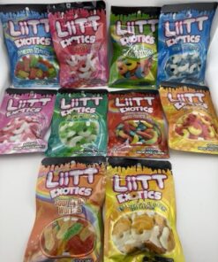 Alternative view of Liitt exotic 1000mg & frolli 600mg   Budget edibles