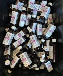 Alternative view of Big bottles Tris drank