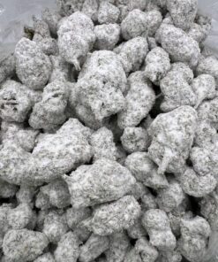 Alternative view of snow balls ice caps